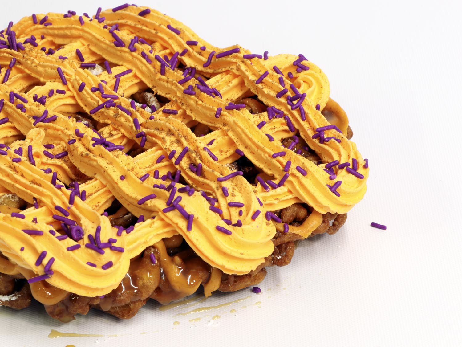 Pumpkin Funnel Cake